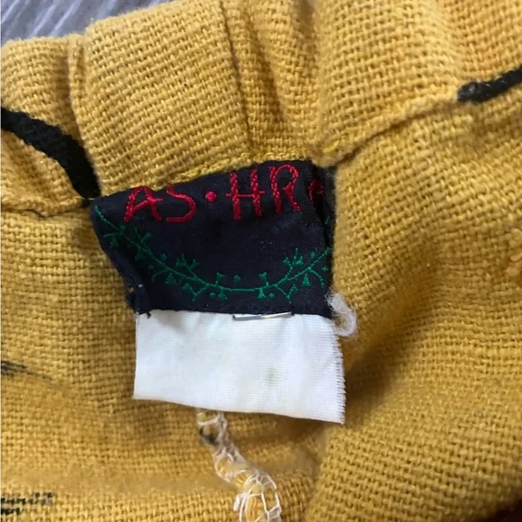 ASHRO Linen Patterned Pants | OS - Picture 3 of 3